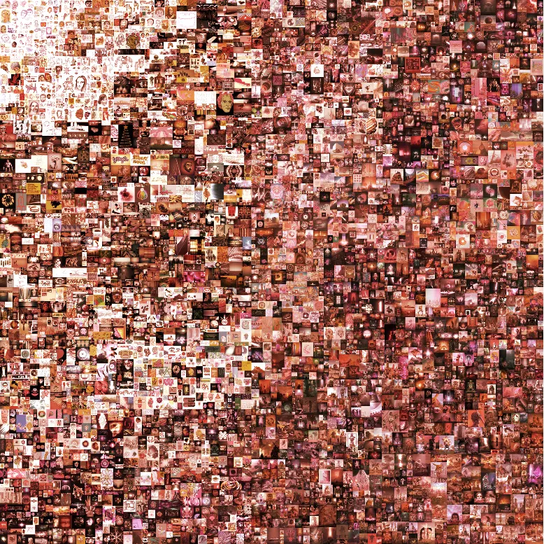 EVERYDAYS: THE FIRST 5000 DAYS. Image: Beeple.