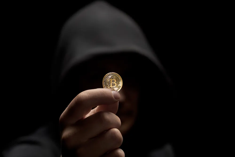 Criptomonedas y crimen. Imagen: Shutterstock