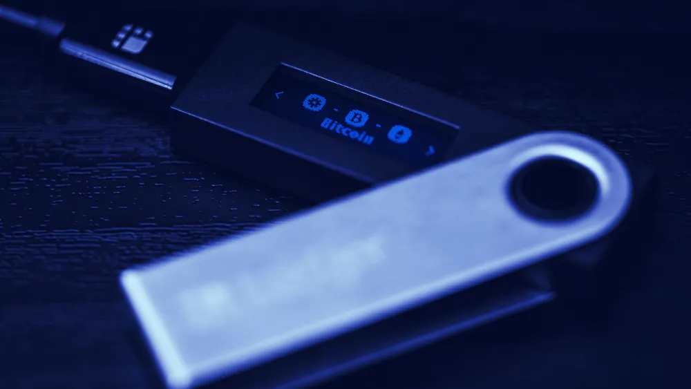 A Ledger Nano device. Image: Shutterstock.