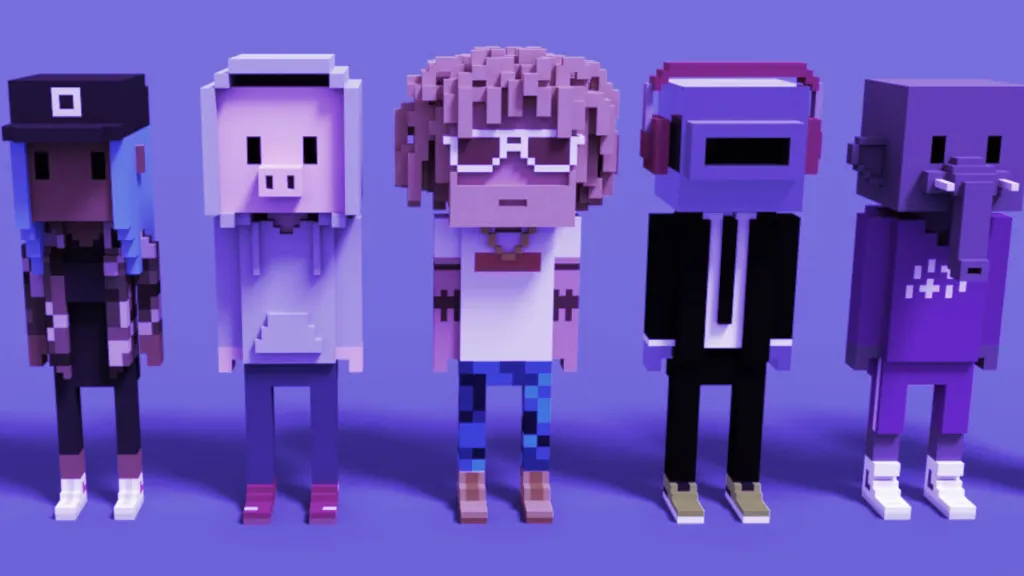 Meebits is the latest project from CryptoPunks creators Larva Labs. Image: Larva Labs