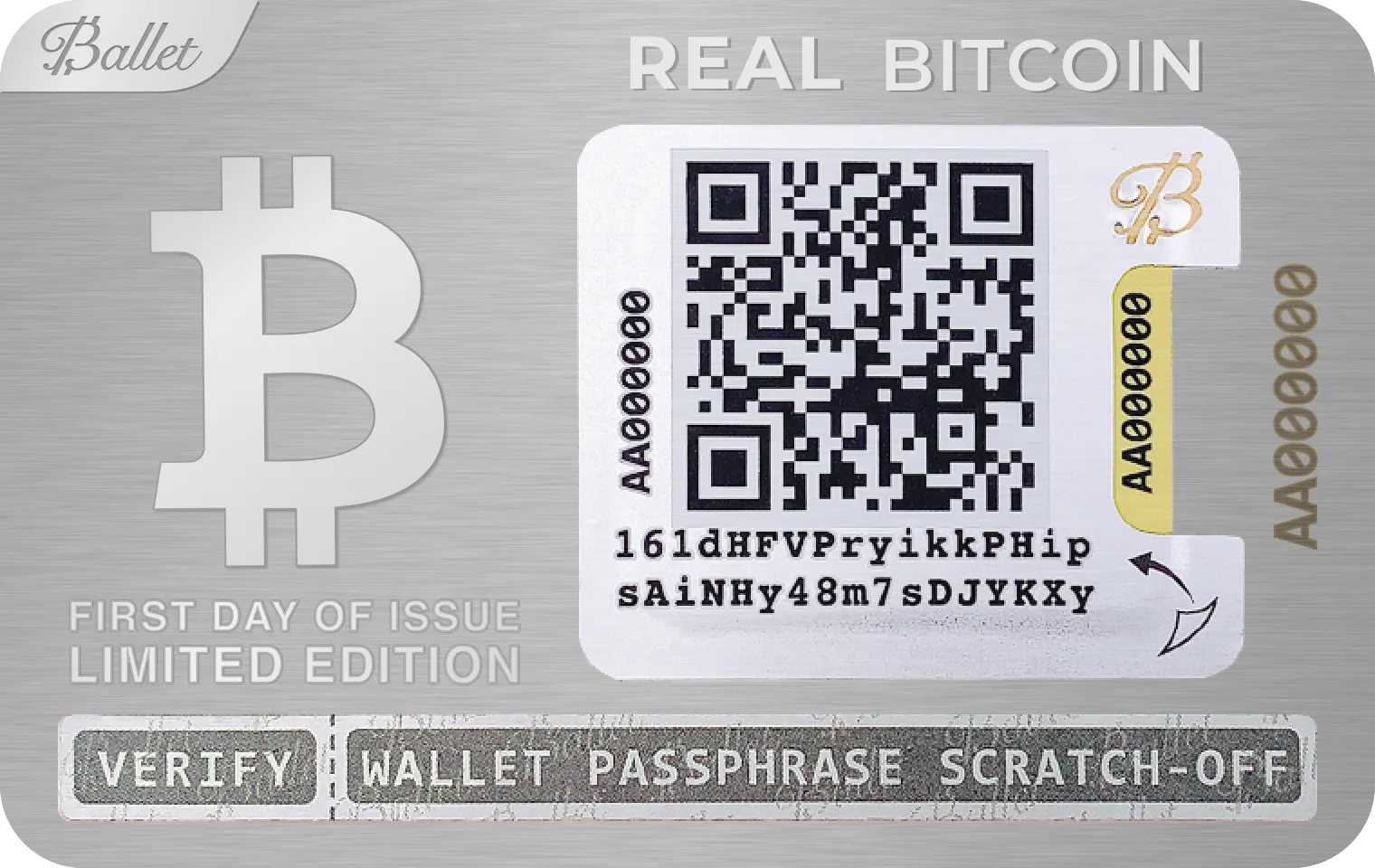 Bobby Lee metal crypto wallet