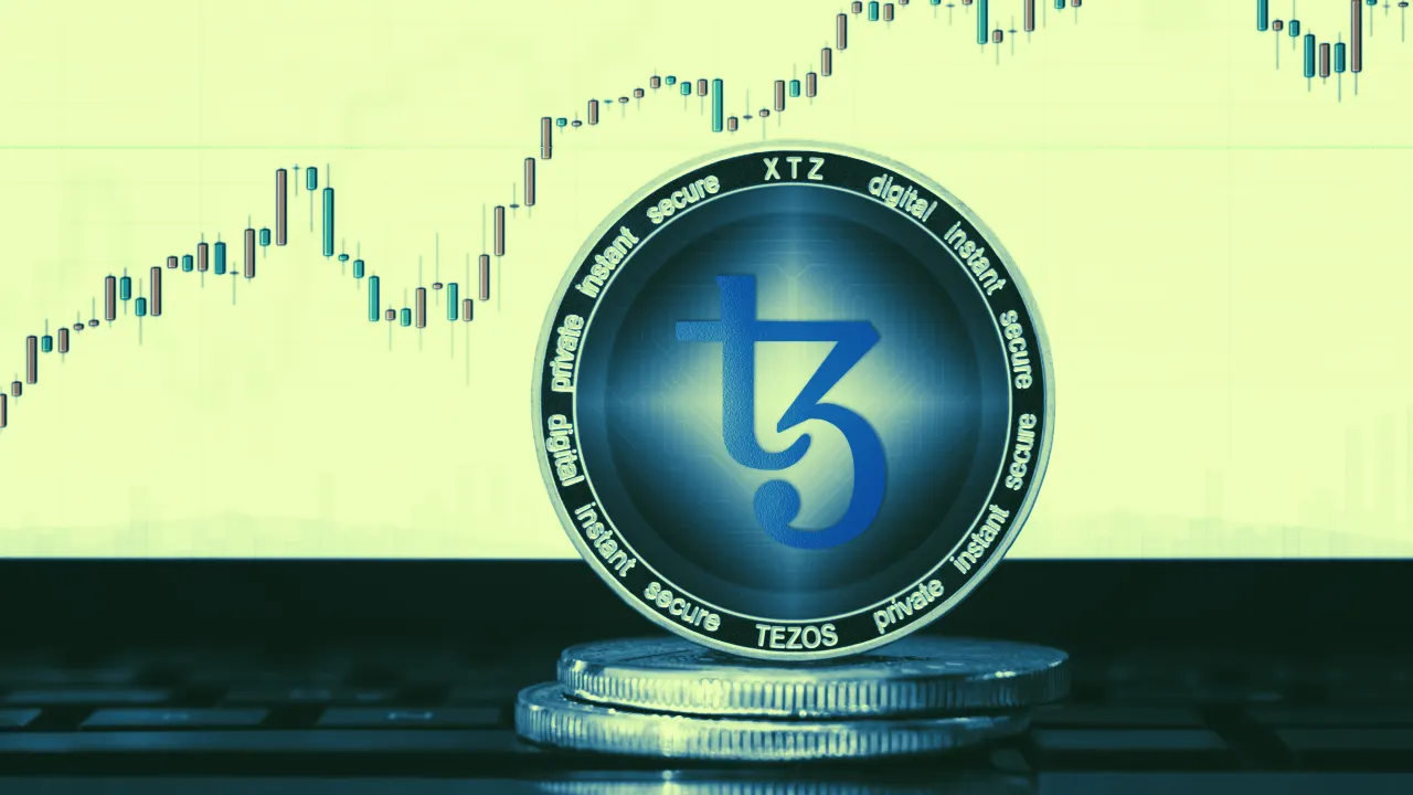 Tezos. Imagen: Shutterstock
