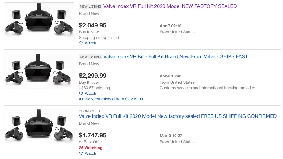 VR headset gouging