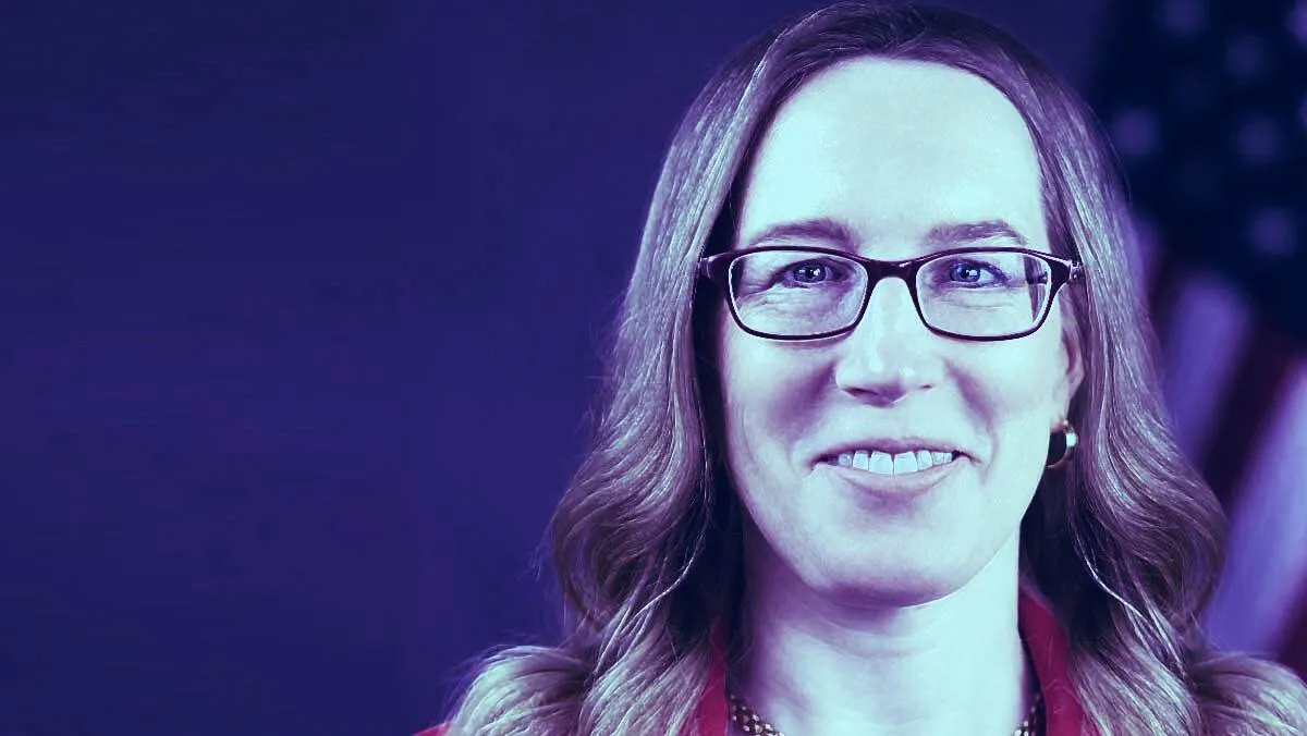 SEC commissioner Hester Peirce. Image: SEC