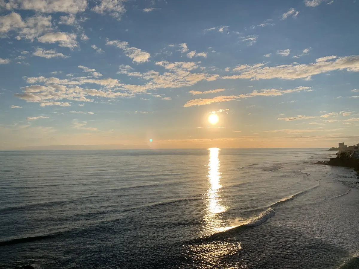 The view from Dan Hensley's office