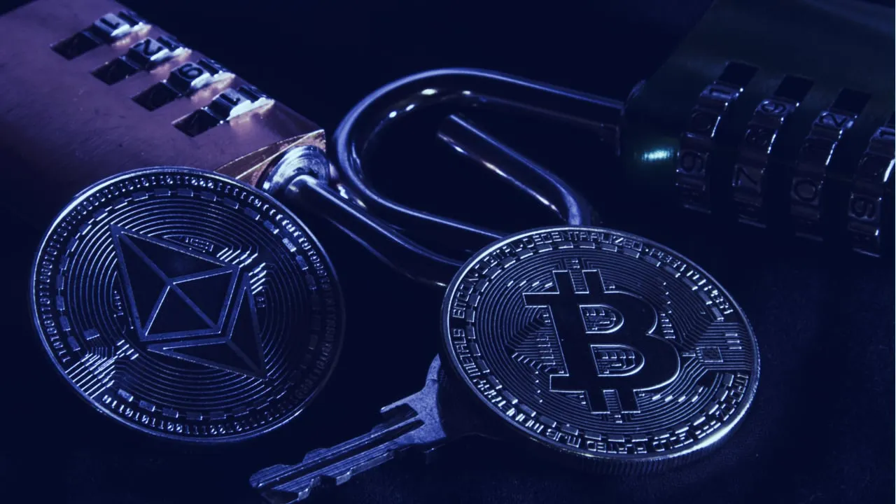 Bitcoin and Ethereum are locked into DeFi contracts. Image: Shutterstock