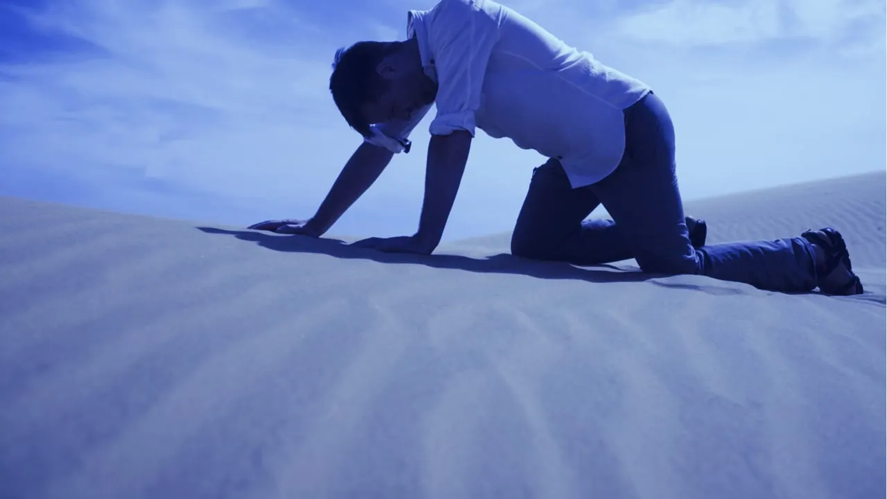 "Water..and Bitcoin..." Image: Shutterstock