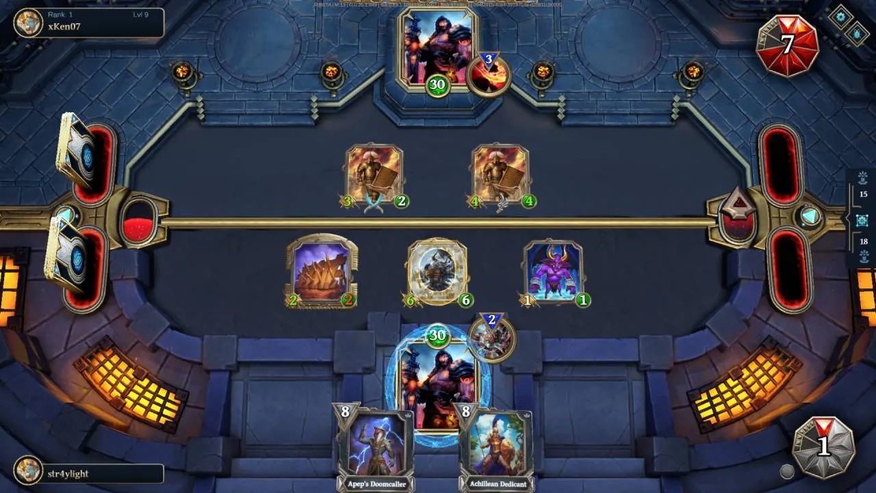 Gods Unchained is a turn-based fantasy card game. Image: Immutable