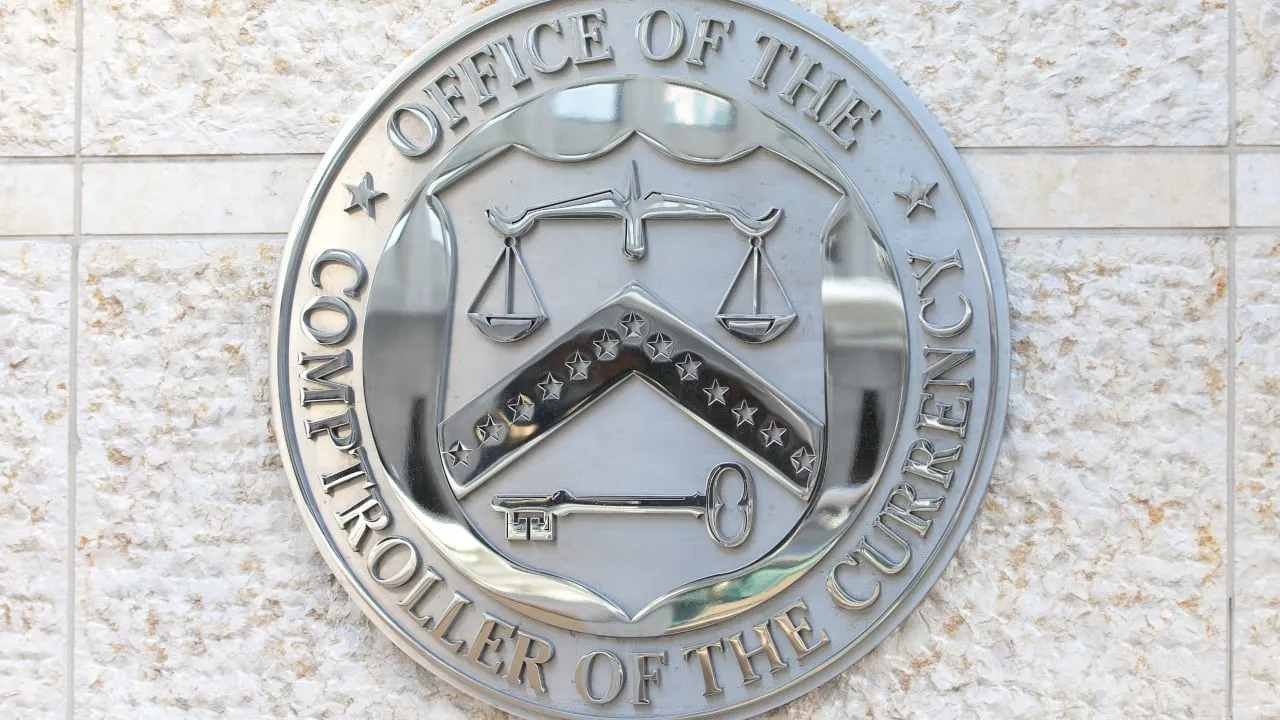 The Comptroller of the Currency is the nation's top banking regulator. Image: Shutterstock