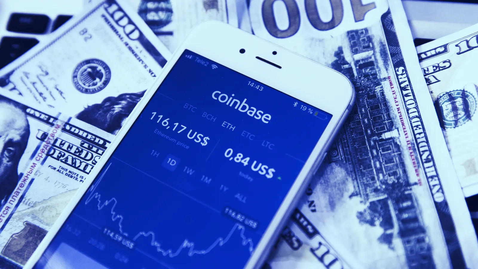 Coinbase. Image: Shutterstock