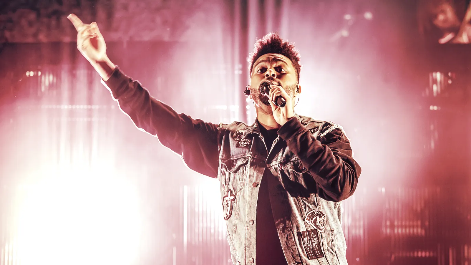 The Weeknd in concert. Image: Shutterstock