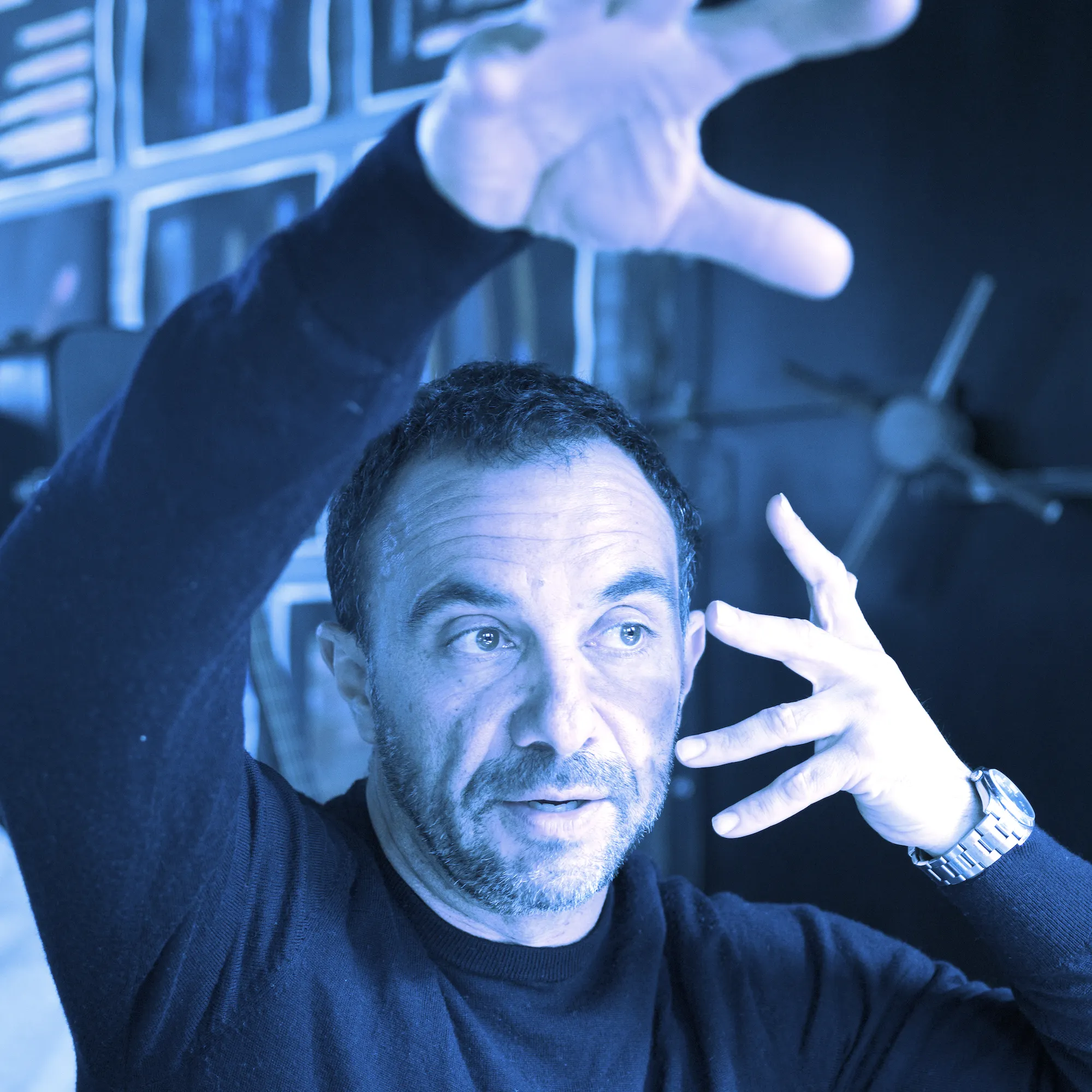 Seth Goldstein, pop-up NFT gallery impresario