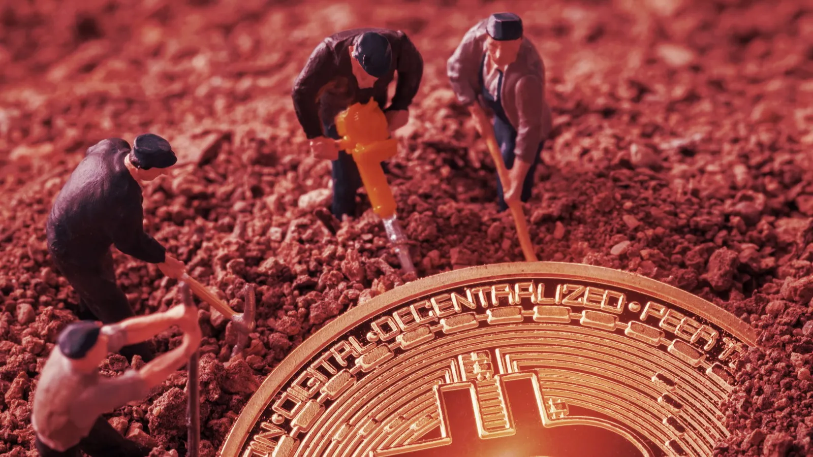 Bitcoin "mining" refers to the activity of generating new BTC. Image: Shutterstock