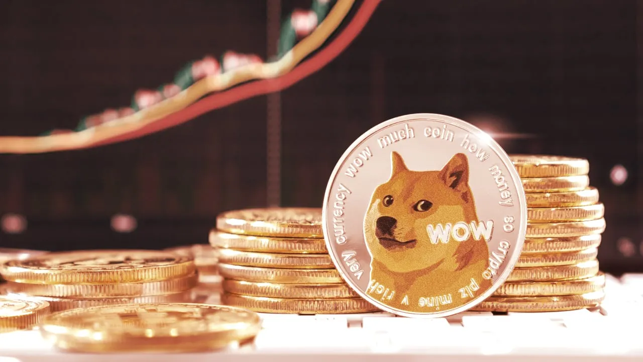 Dogecoin. Image: Shutterstock