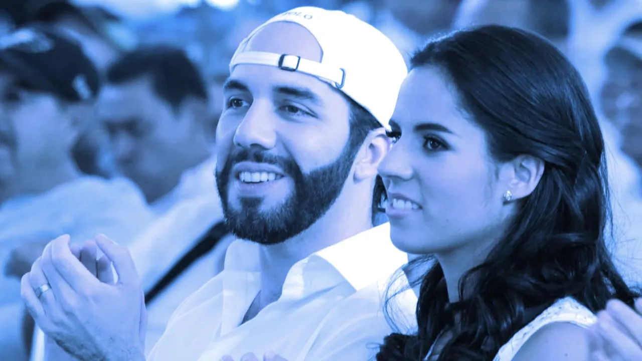 El Salvador President Nayib Bukele and his wife, Gabriela. Image: Wikimedia Commons