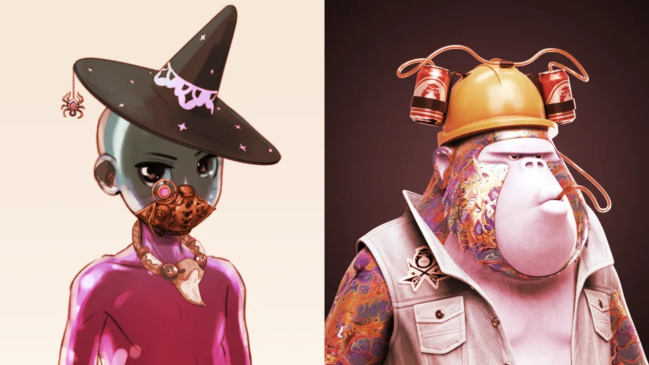 Solana NFTs can now be traded on FTX US. Image: Aurory/Degenerate Ape Academy