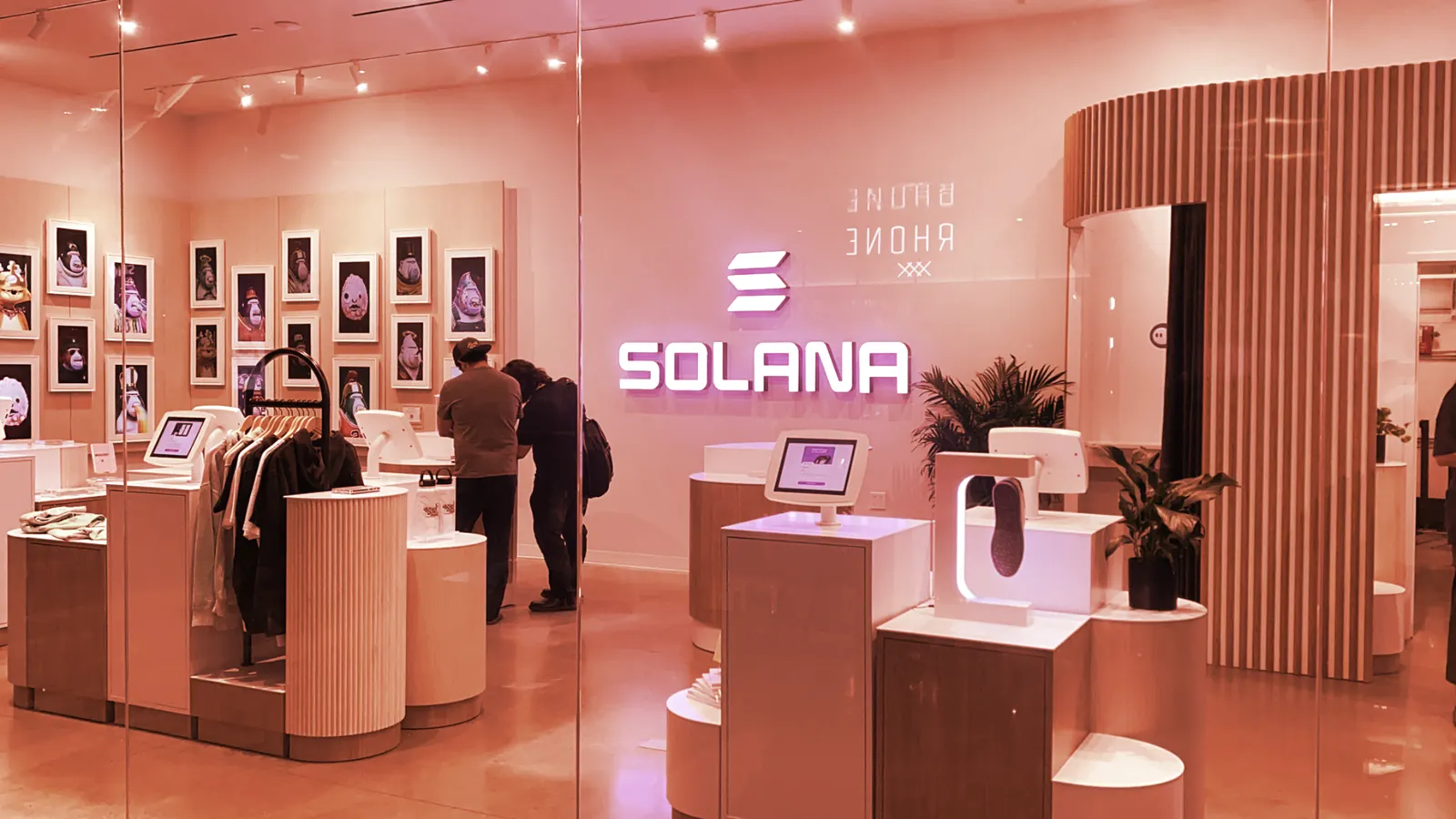 Solana Spaces in New York City. Photo: Scott Lewis/Twitter