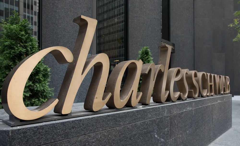 Charles Schwab. Image: Shutterstock
