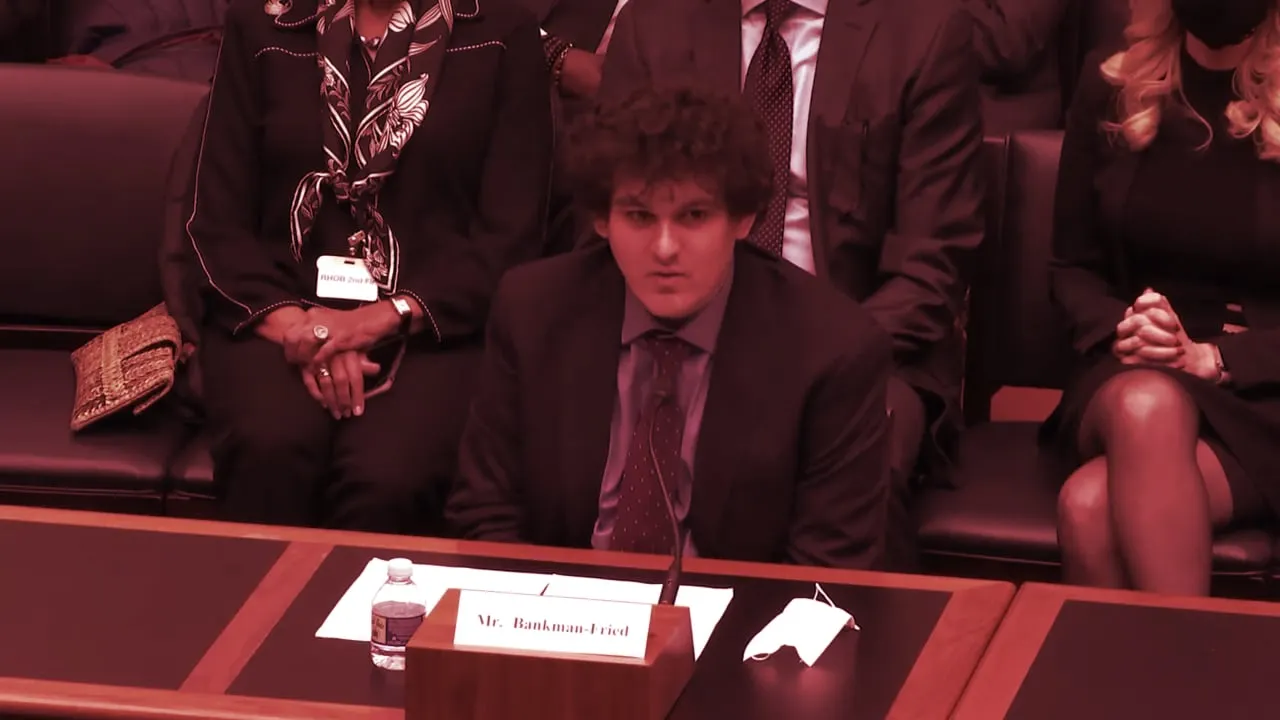 FTX CEO and Alameda Research founder Sam Bankman-Fried testifying before Congress. Image: YouTube