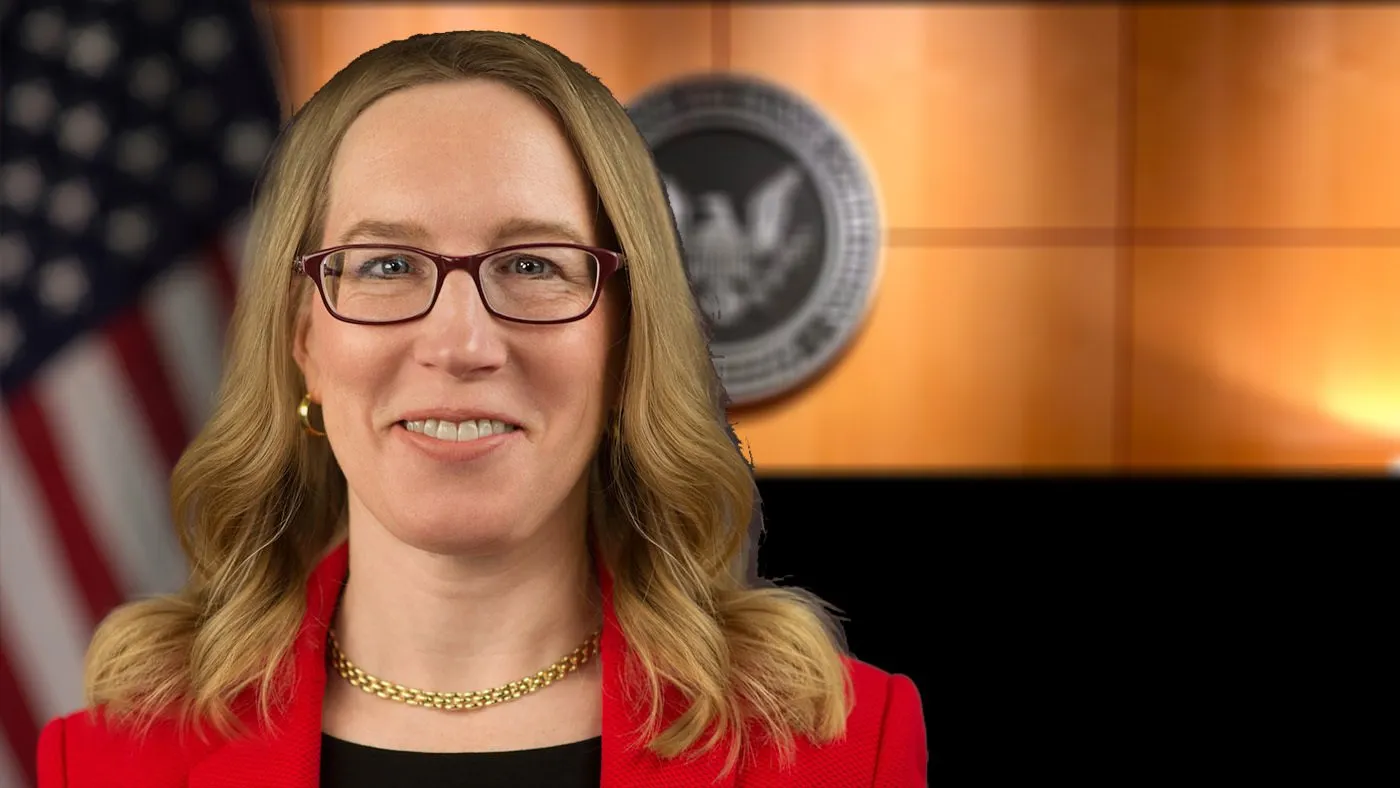 SEC Commissioner Hester Peirce. Image: SEC