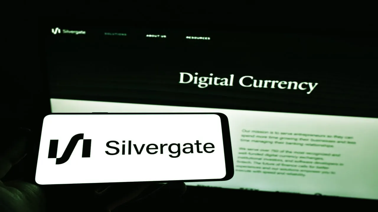 Silvergate is a crypto-friendly bank. Image: Shutterstock.