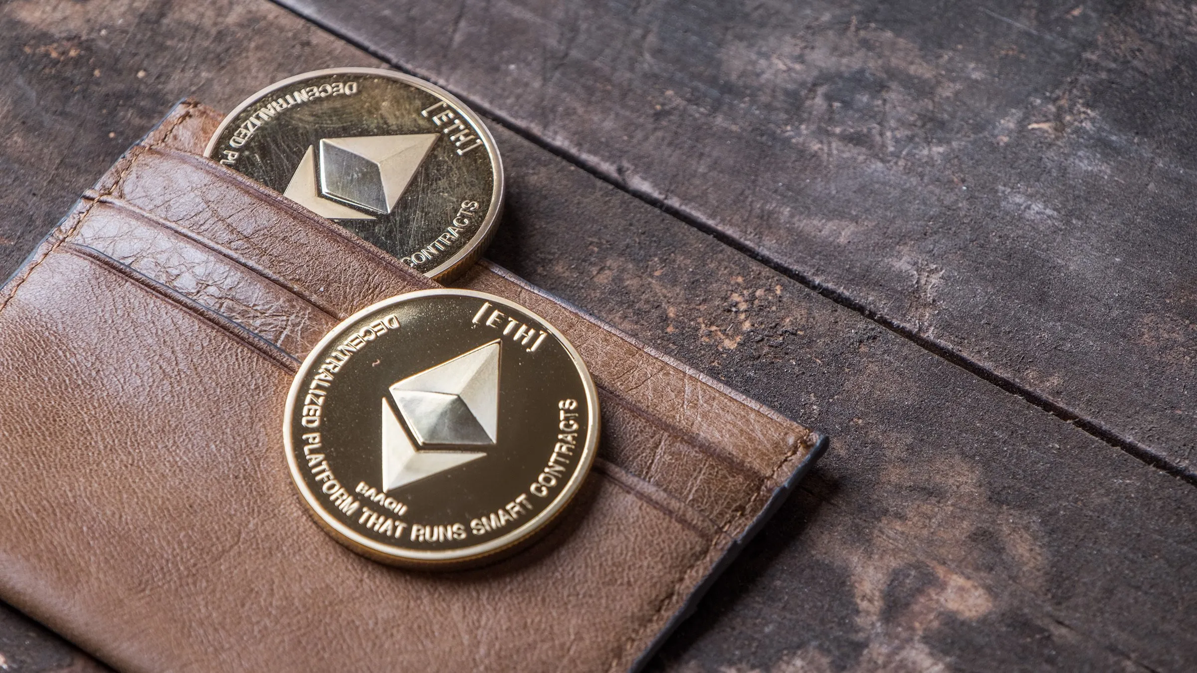 Ethereum wallet. Image: Shutterstock