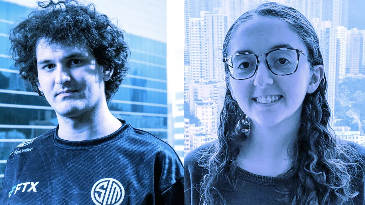 Sam Bankman-Fried and Caroline Ellison. Images: FTX and Alameda Research