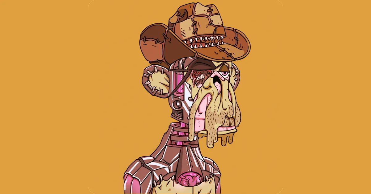 Incoming Yuga Labs CEO Daniel Alegre's new PFP, Mutant Ape #3850.