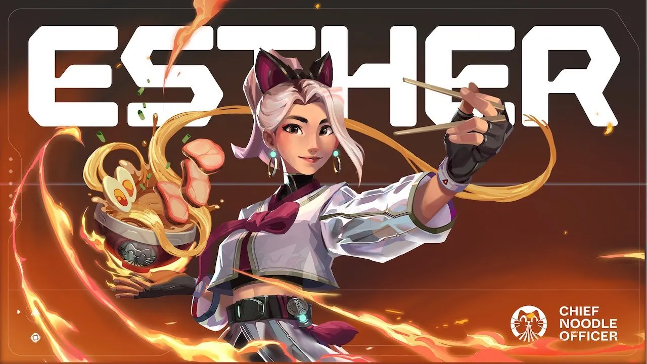 Chef Esther Choi given a metaverse makeover for the KPRverse. Image: KPRverse