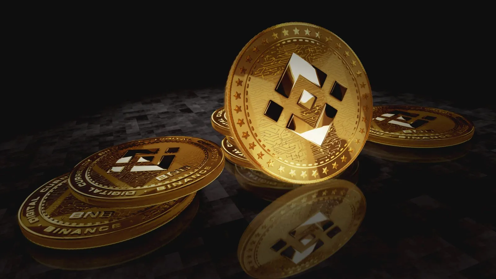 BNB tokens. Source: Shutterstock
