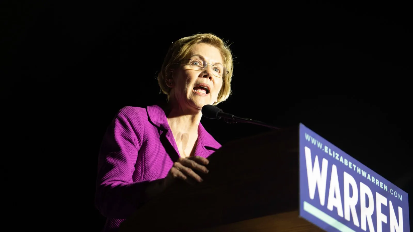 Senator Elizabeth Warren. Source: Shutterstock