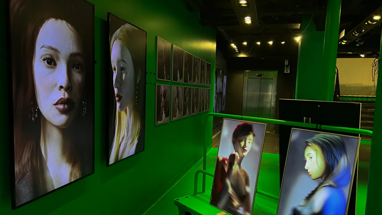 Serie de piezas de arte en la Fábrica de NFT.