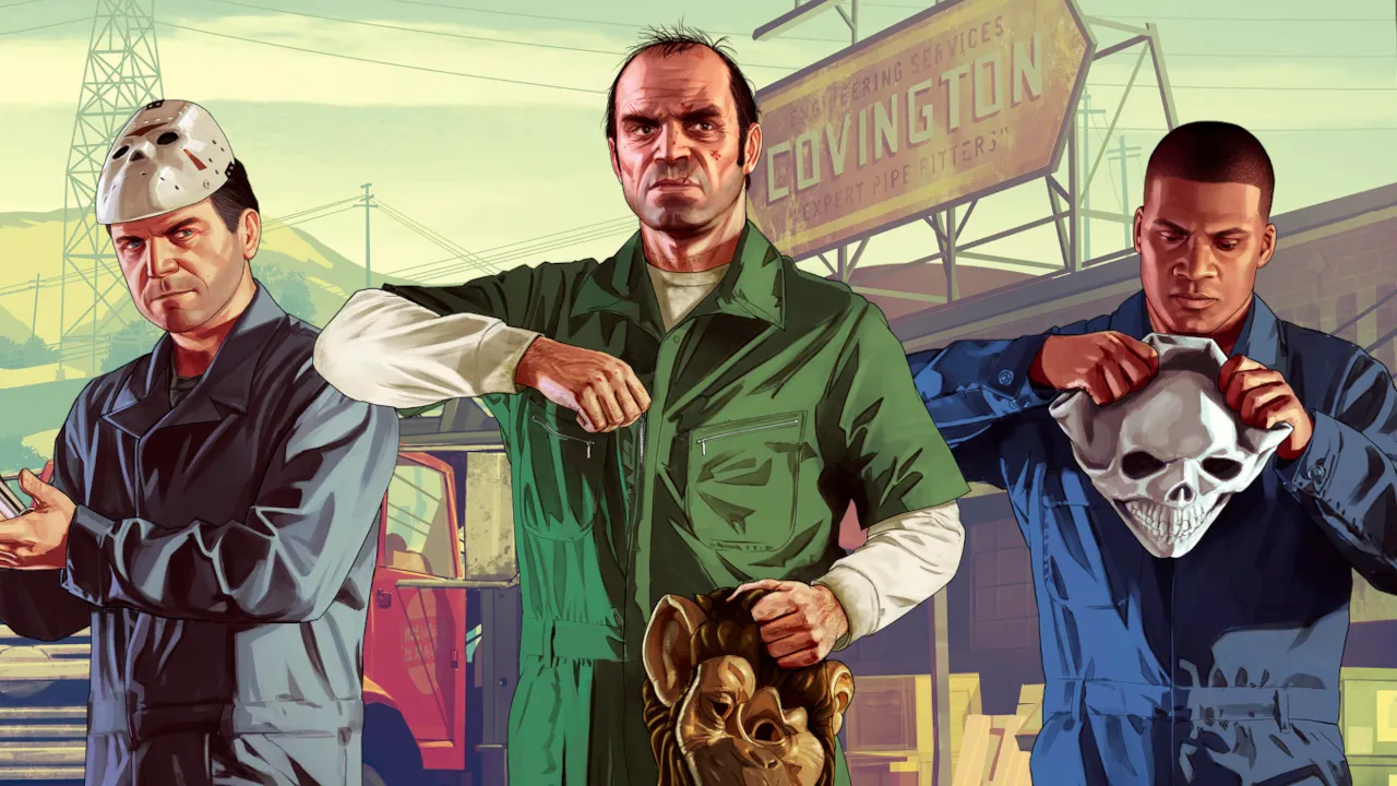 Artwork from Grand Theft Auto 5. Image: Rockstar Games