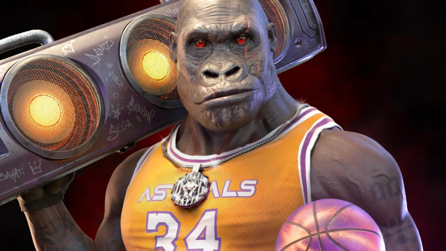 An NFT from Shaq's collection. Image: Astrals.