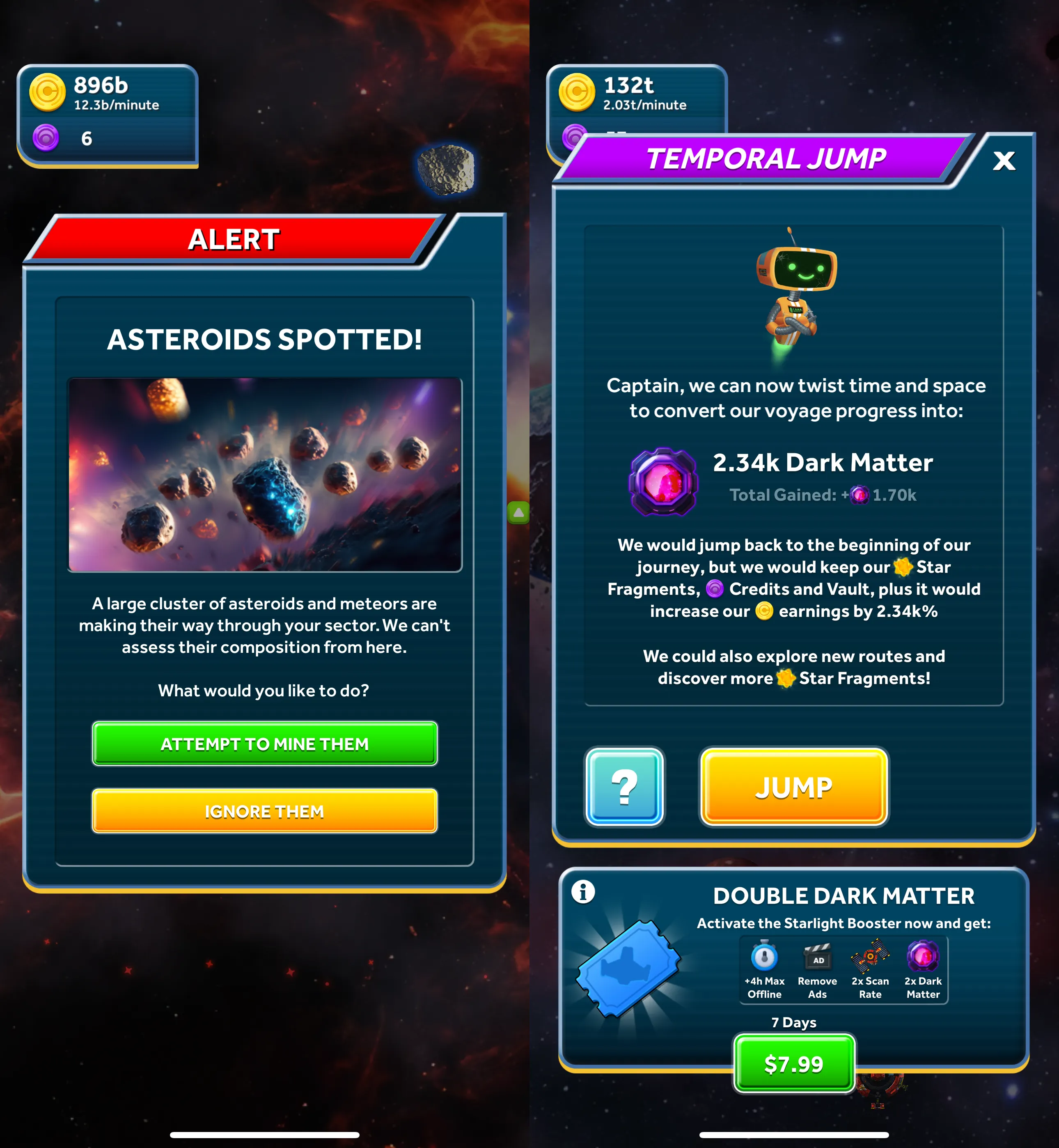 Screenshots from SpaceY