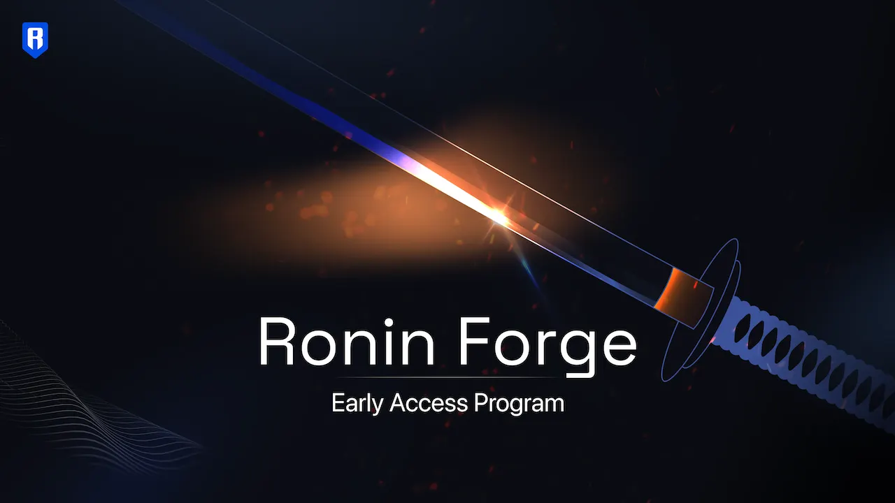 Ronin Forge. Image: Sky Mavis