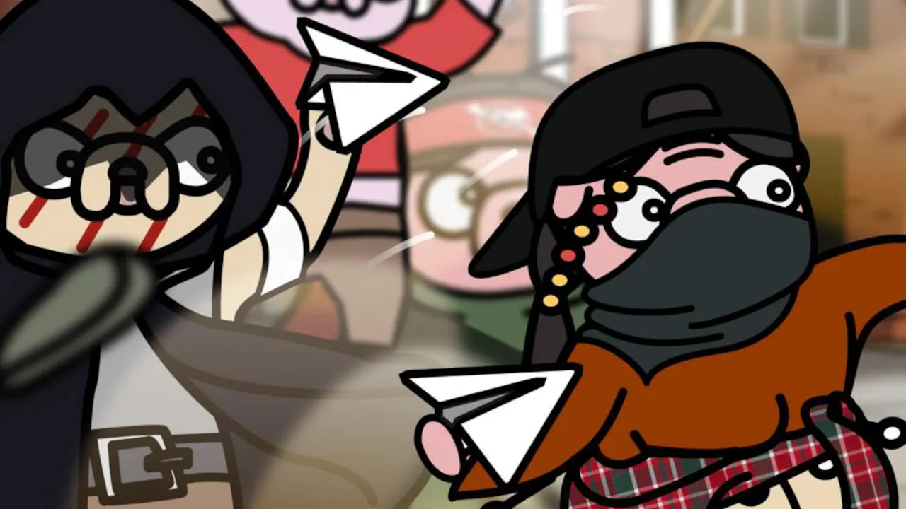 Telegram-inspired artwork from the Notcoin-based game, Lost Dogs (cropped). Image: Lost Dogs Co.