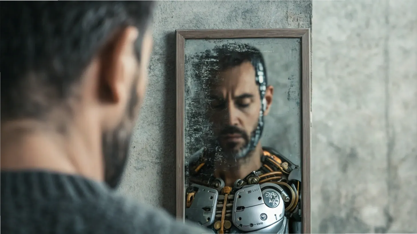 A digital clone? Image: Created by Decrypt using AI