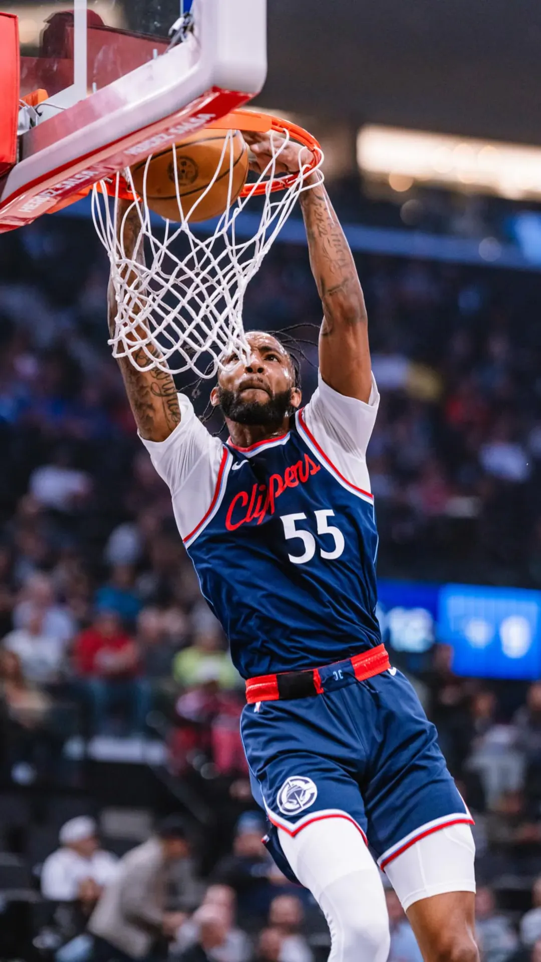 Los Angeles Clippers player Derrick Jones Jr. Photo: NBA