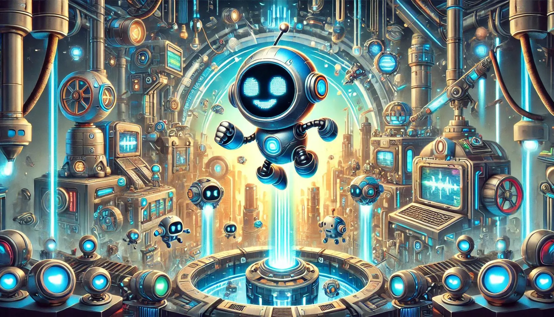Astro Bot fan art. Image created by Decrypt using AI.