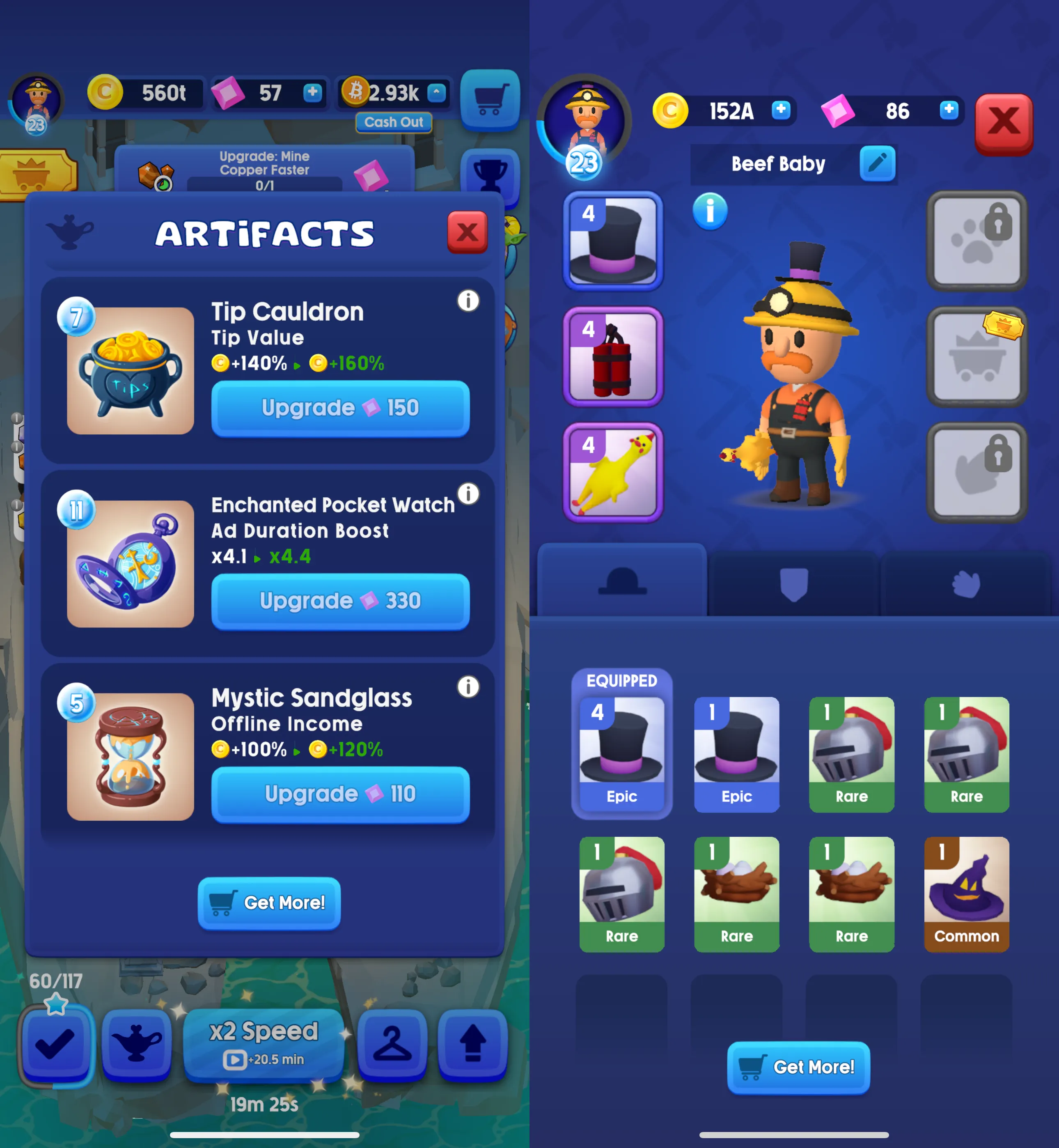 Capturas de pantalla de Idle Mine