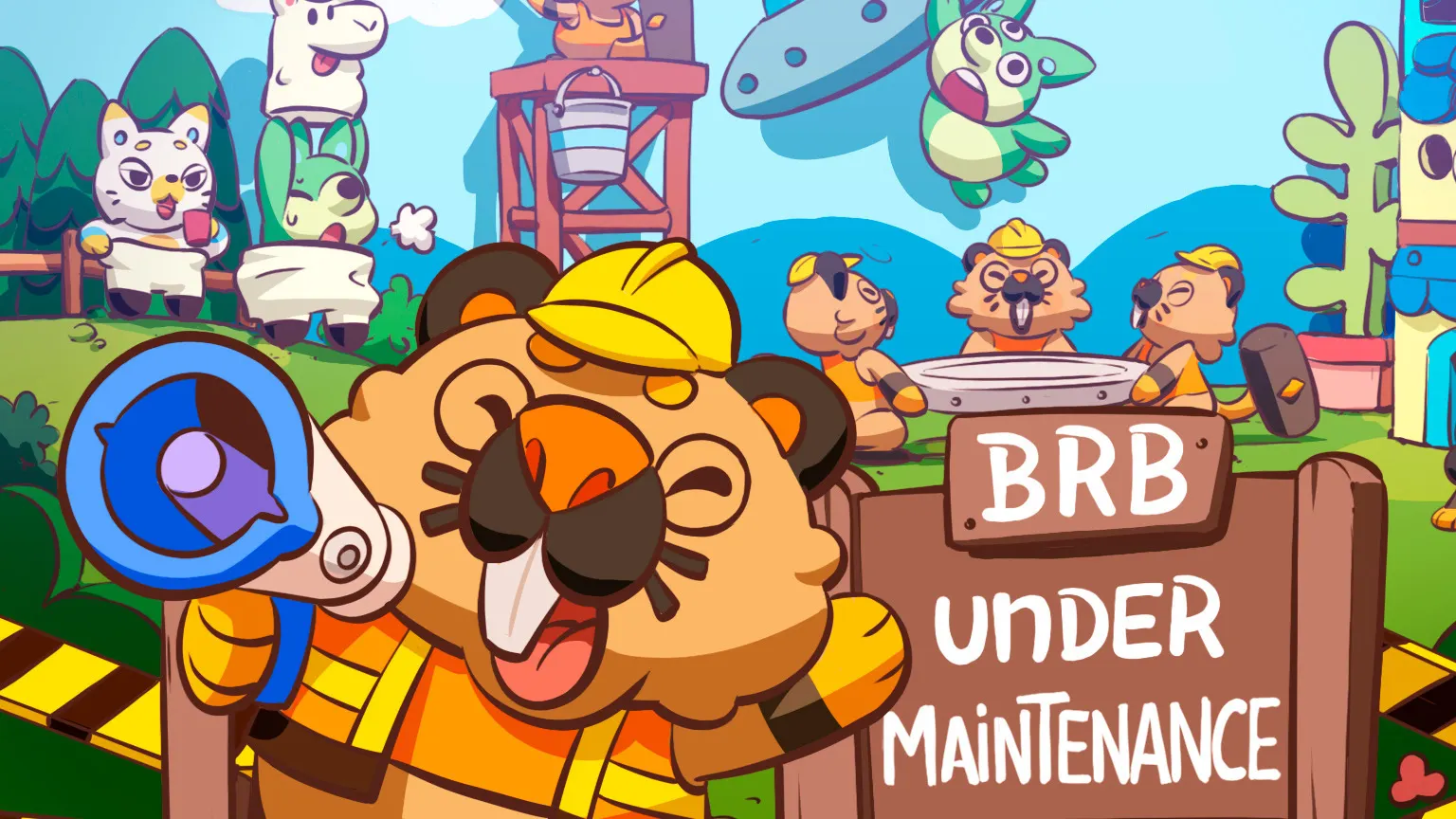 Promotional artwork from Farm Frens. Image: Farm Frens