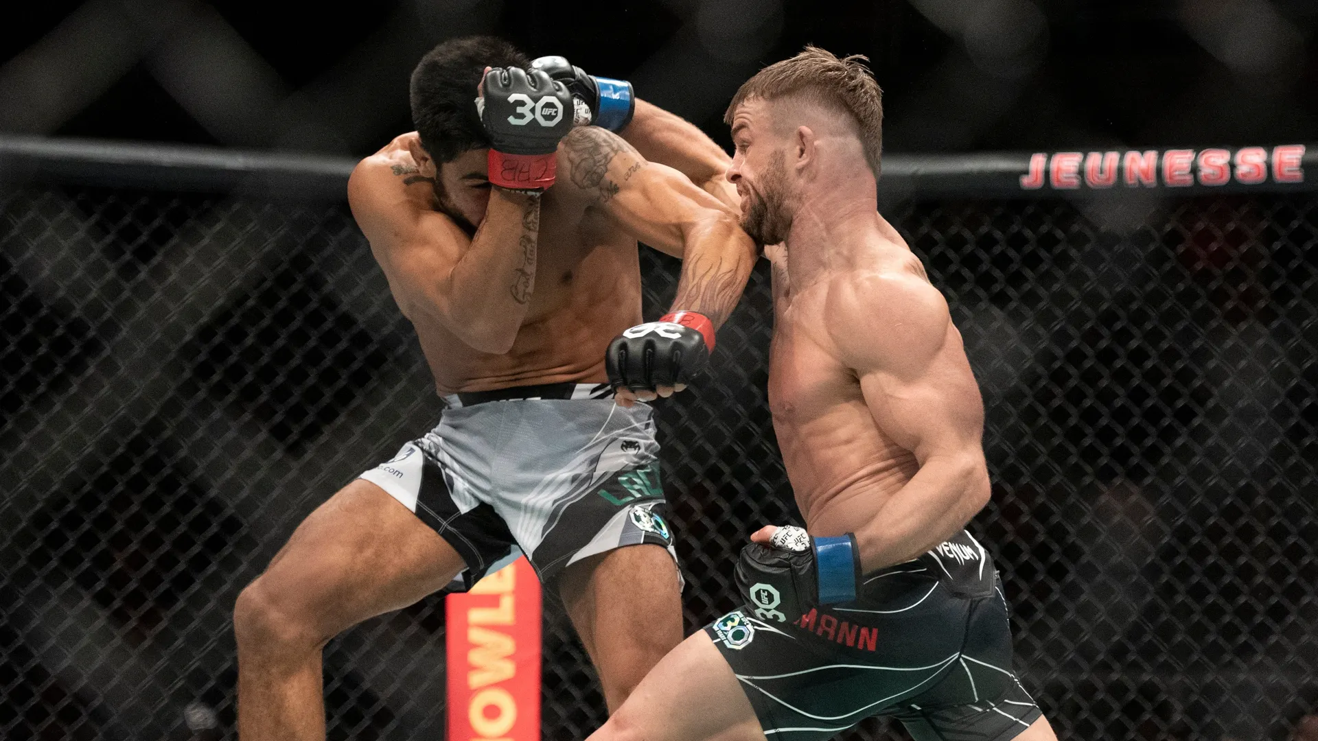 Fighters battle it out at UFC 283. Photo: Shutterstock