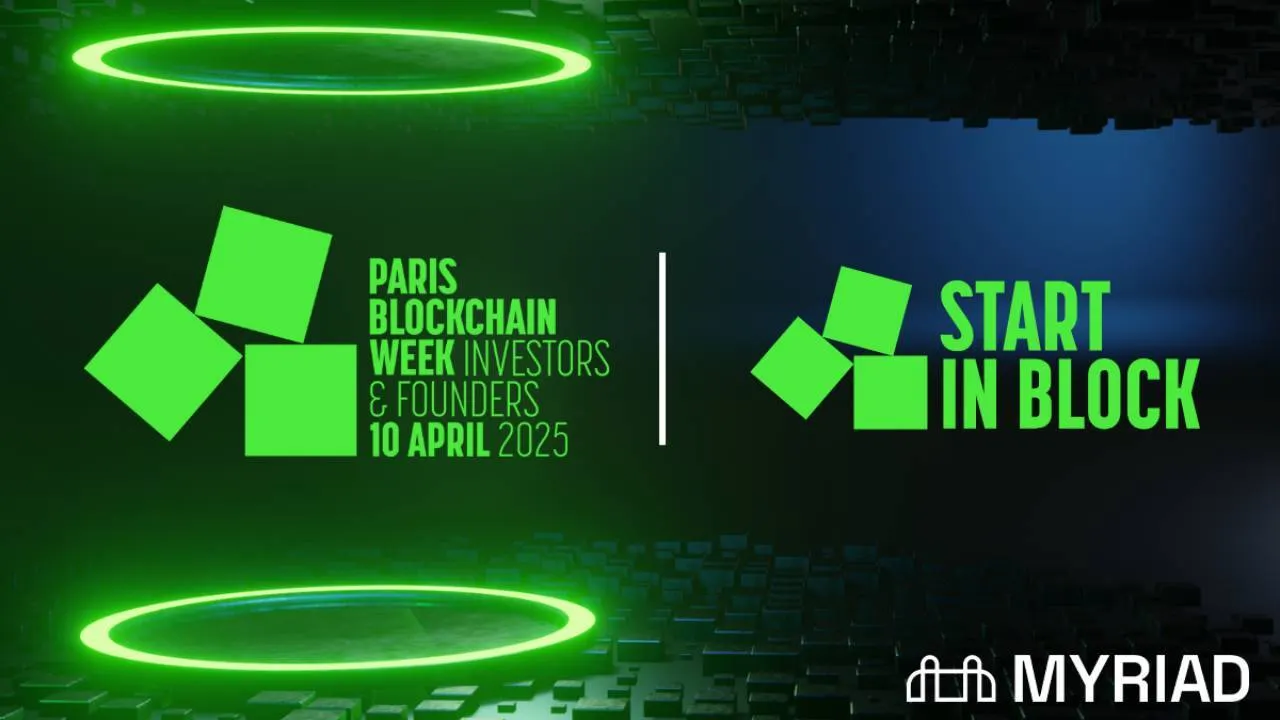 Image: MYRIAD/Paris Blockchain Week