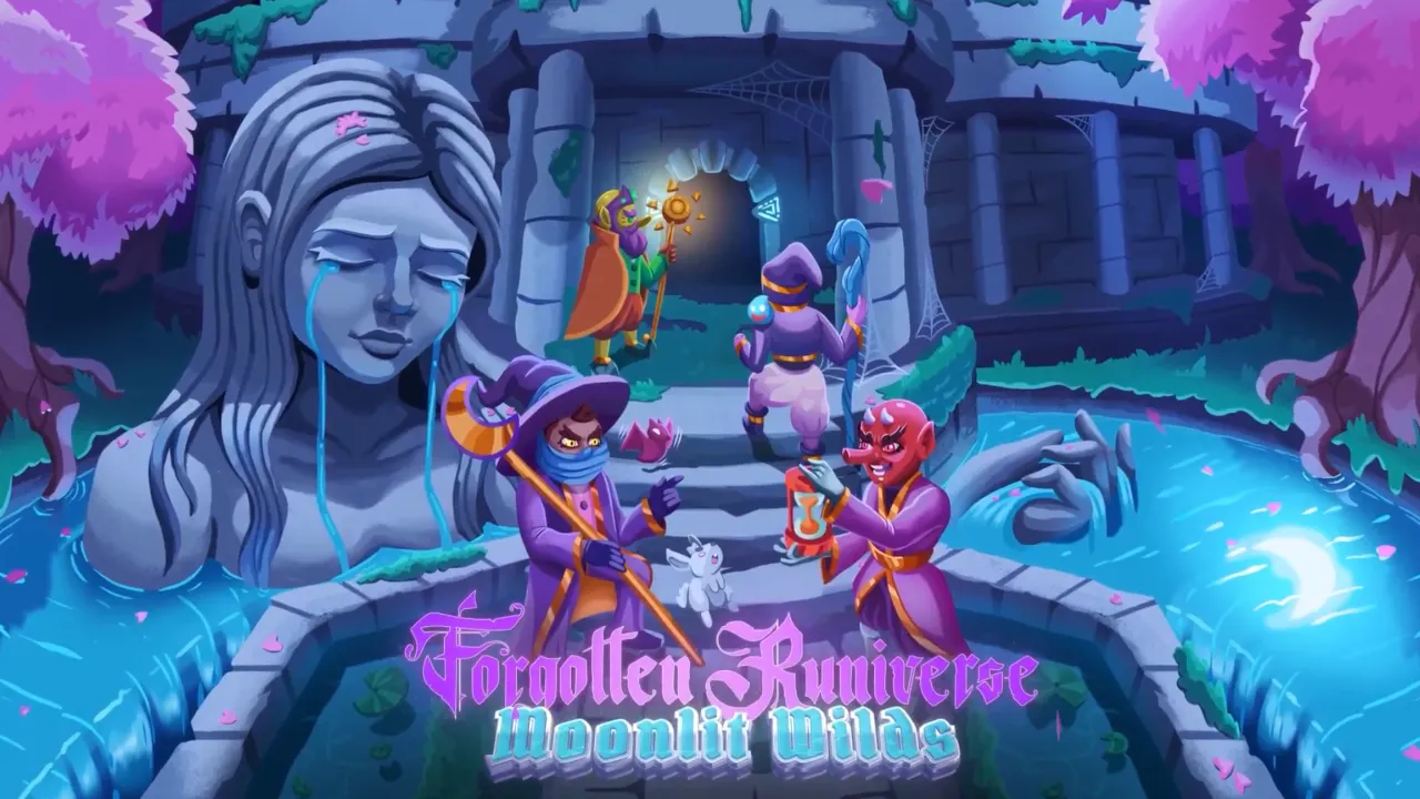 Artwork from Forgotten Runiverse: Moonlit Wilds. Image: Forgotten Runiverse