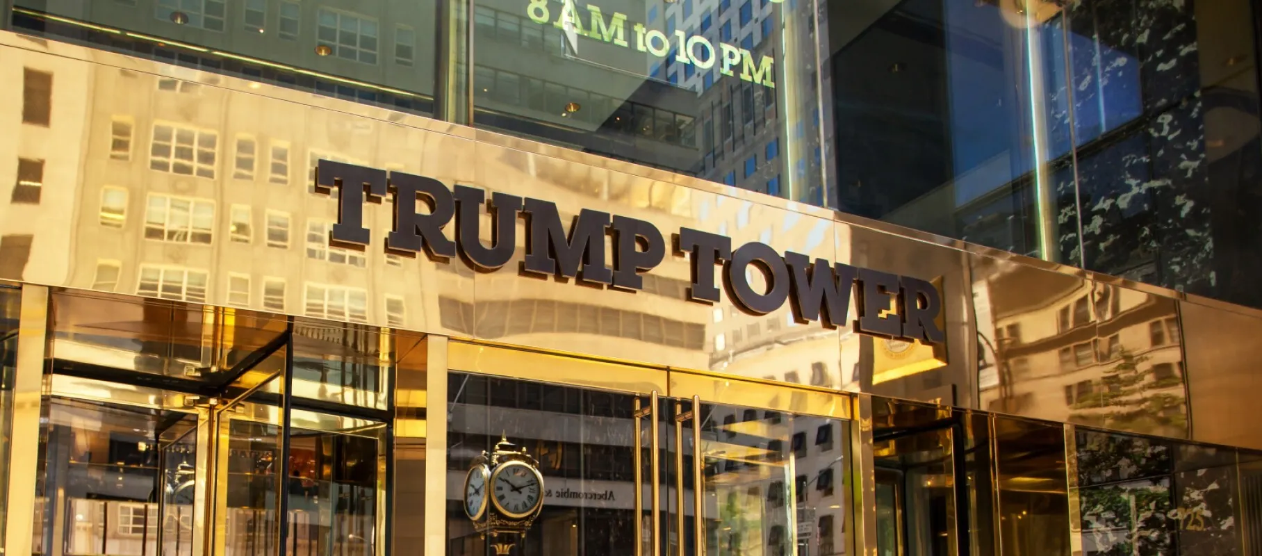 Trump Tower in New York. Image: Shutterstock
