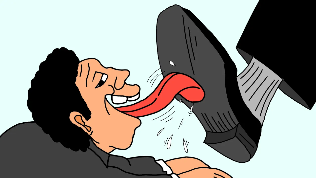 Boot-licker. Image: Shutterstock