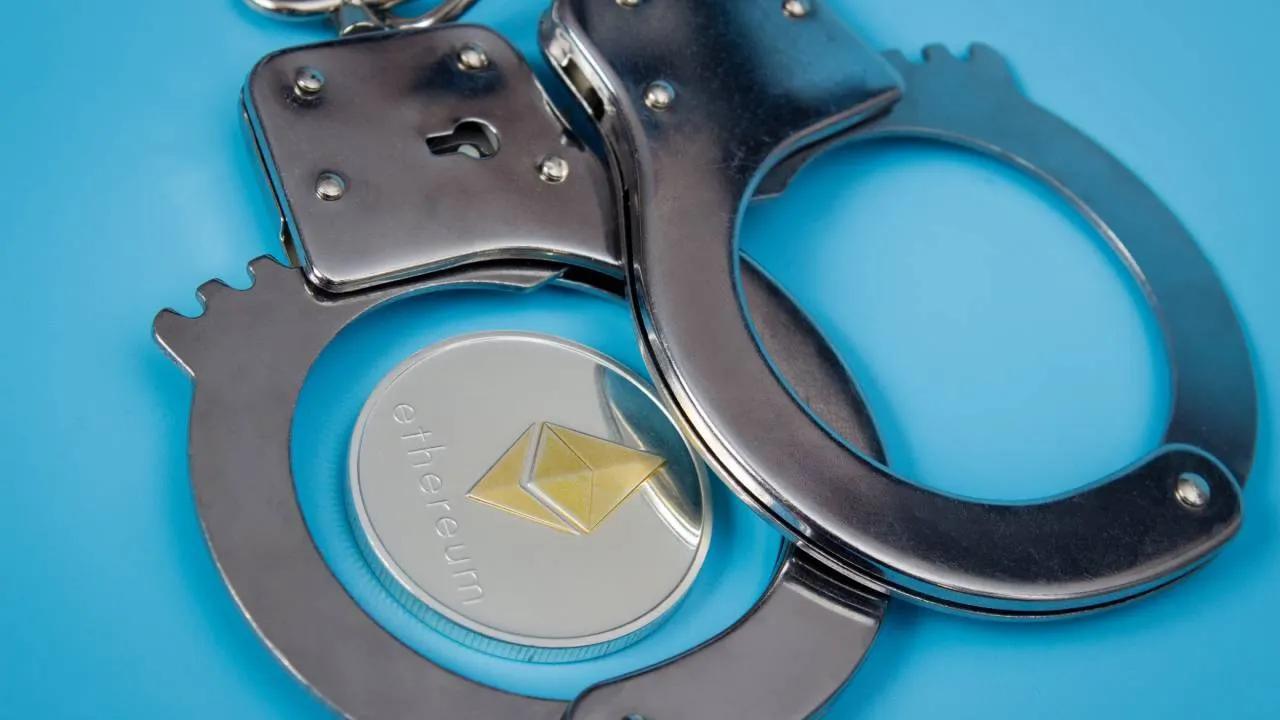 Ethereum and crime. Image: Shutterstock