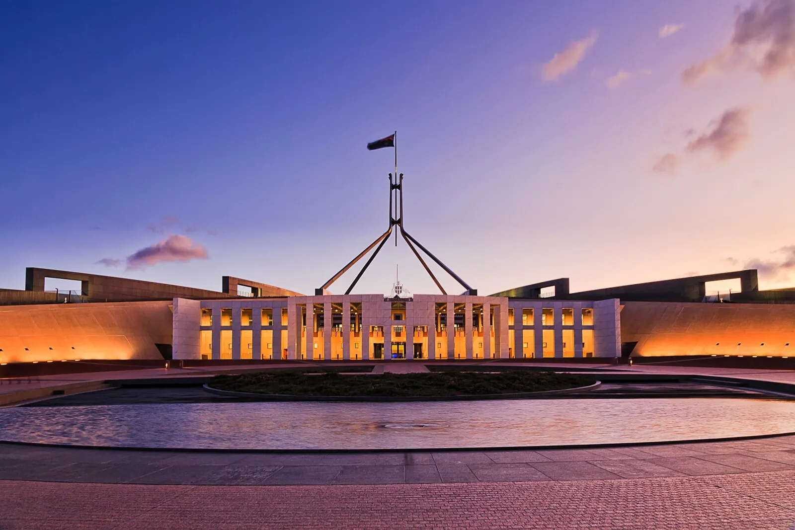 Parliament House in Canberra, Australia. Image: Shutterstock