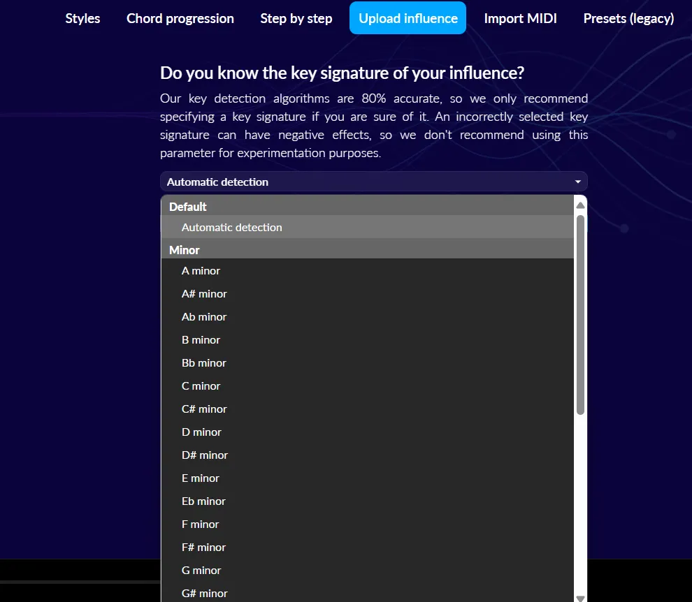 AI music tool MelodyStudio